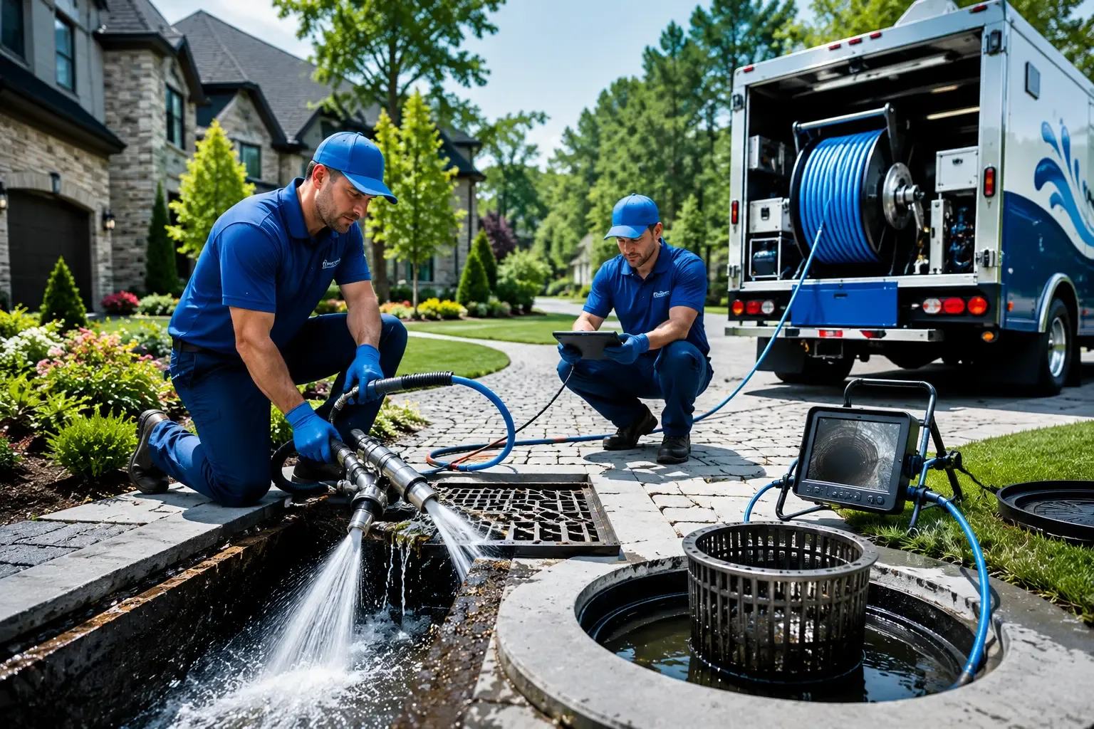Local outdoor drain cleaning professionals in Marshall, AR